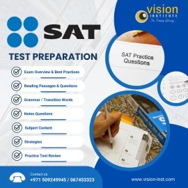 SAT Preparation Classes. Call 0509249945