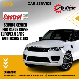 Range Rover Service Center in Sharjah