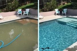 Pool service cleaning near Jumeirah Island 0553119