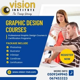 Graphic Designing Course. Call 0509249945