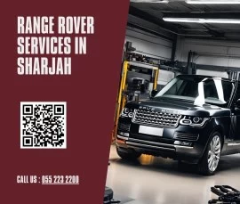 Range Rover auto workshop in Sharjah