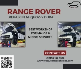 Range Rover Auto workshop in Dubai