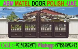 Aluminum Main Gate Fixing Contractor in Ajman , 