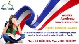 French classes in Sharjah with amazing discount. 