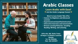 Arabic Training in Sharjah Best Offer 