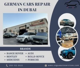 Range Rover and Audi service center in Dubai