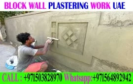 Wall Plaster Contractor in Dubai sharjah- ajman- R