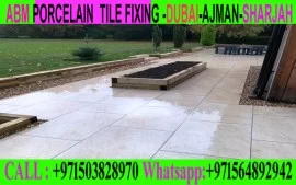 Porcelain Floor Tiles Fixing Contractor dubai ajma