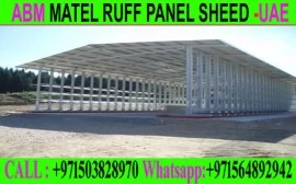 Ruff Panel Cladding Steel Structure Shade Maintena