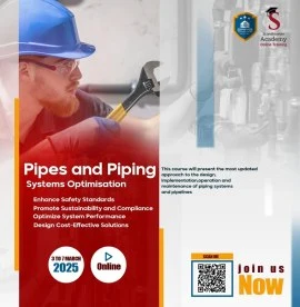 pipes and piping systems Optimization online cours