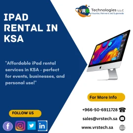 How iPad Rentals Can Transform Your Event in KSA?