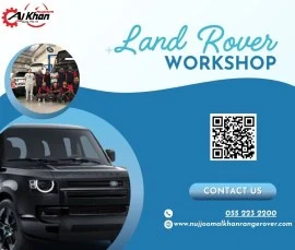 LAND ROVER WORKSHOP IN SHARJAH