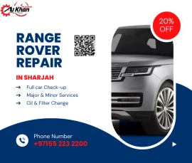 Range Rover auto workshop in Sharjah