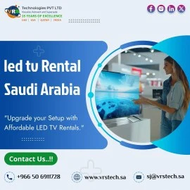 What Advantages Does Renting LED TV KSA Offer?