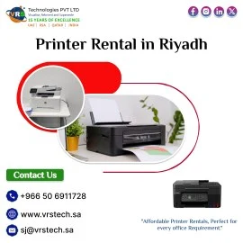 Key Advantages of Printer rentals in Riyadh 