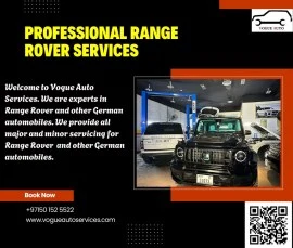 Range Rover Service Center in Dubai