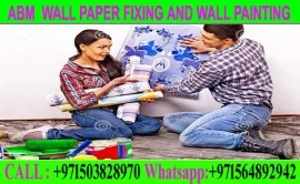 Wallpaper Covering in Dubai - Ajman – Sharjah-Abu 