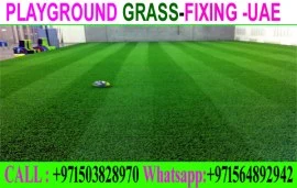 Outdoor Artificial Grass Fixing Company Ajman 