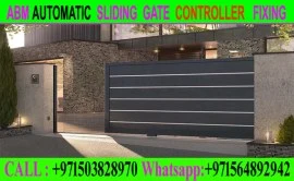 Automatic Sliding Gate controller Machine Fixing 