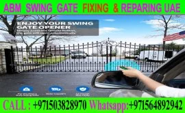 Swing Gate Opener Fixing Company Dubai Ajman 