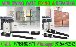 Swing Gate Opener Fixing Company Dubai Ajman 