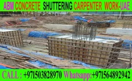 Shuttering Carpenter Work Contractor in ajman 