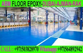 Warehouse Epoxy Flooring Work Company in Ajman 