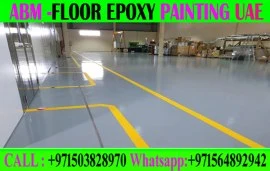 Industrial Epoxy flooring Company in Ajman Dubai		