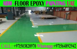 Industrial Epoxy flooring Company in Ajman Dubai		