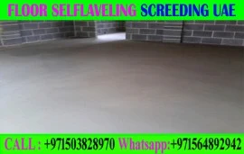 Self Leveling Screeding Company Ajman Dubai Sharja