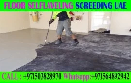 Self Leveling Screeding Company Ajman Dubai Sharja