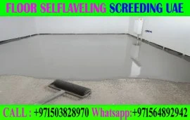 Self Leveling Screeding Company Ajman Dubai Sharja