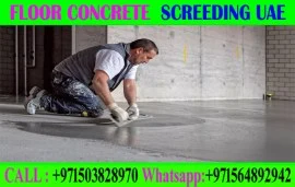 Micro topping floor Screeding Finishing Company 