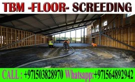 Micro topping floor Screeding Finishing Company 