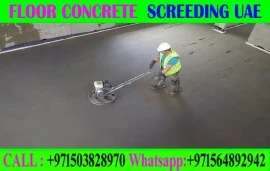 Micro topping floor Screeding Finishing Company 