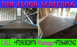 Micro topping floor Screeding Finishing Company 