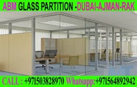  Office Room glass partition company ajman dubai 