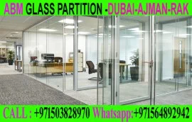  Office Room glass partition company ajman dubai 