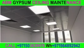 Gypsum ceiling contractor in Umm Al Quwain Dubai 