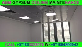 Gypsum ceiling contractor in Umm Al Quwain Dubai 