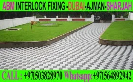 Paving Interlock Fixing Applicator Ajman Sharjah 