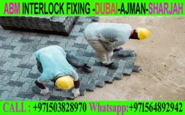 Paving Interlock Fixing Applicator Ajman Sharjah 