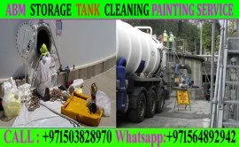 Oil Storage Tank Cleaning Services work Ajman 