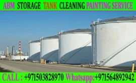 Oil Storage Tank Cleaning Services work Ajman 