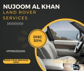 Range Rover Services Center in Sharjah