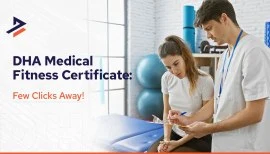 How to get  DHA medical fitness certificate online