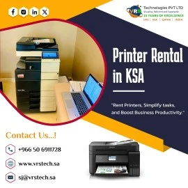 Top Reasons to choose printer Rentals in KSA