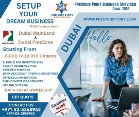 Precious Point Business Setup