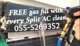 ac repair ajman cleaning service split