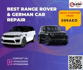 Range Rover auto workshop in Sharjah